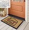 Gardenised Heavy Duty Coco Coir Doormat Non Slip PVC Baking Embossed Welcome Design Natural Coconut Fiber Floor Mat for Front Door Porch Patio Entryway Garage Mudroom & Outdoor Use 18x30"